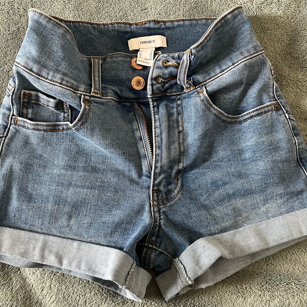 Forever 21 denim shorts- brand new